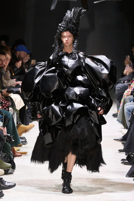 Rei Kawakubo redefines elegance with leather: Comme des Garçons Fall 2024 Collection Review
