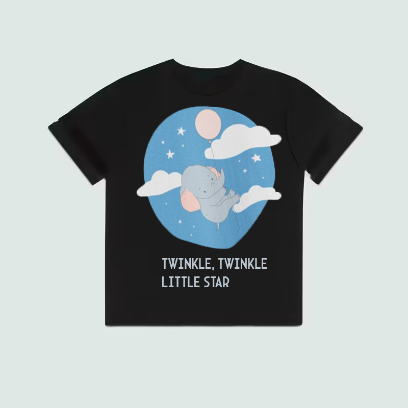 Twinkle twinkle little star Unisex organic cotton t-shirt