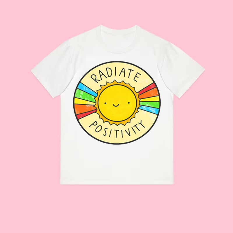 Radiate positive Unisex t-shirt