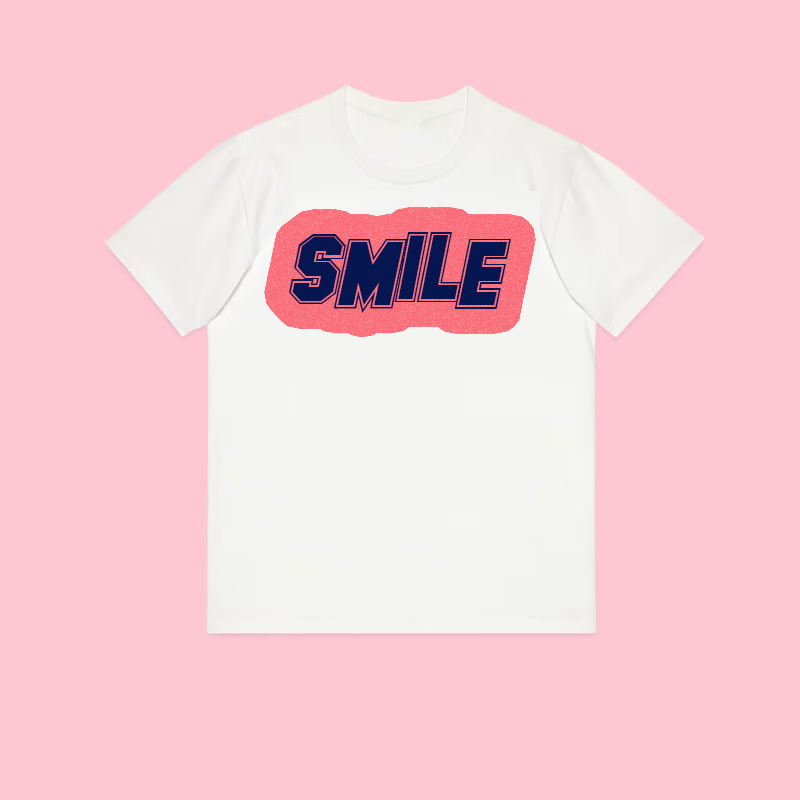 Smile blue Unisex t-shirt