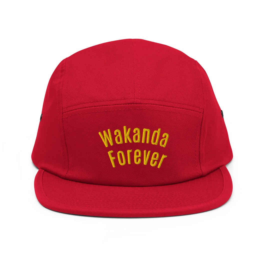 Wakanda forever Five Panel Cap