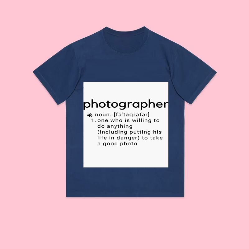  Photographer and the meaning Unisex tee