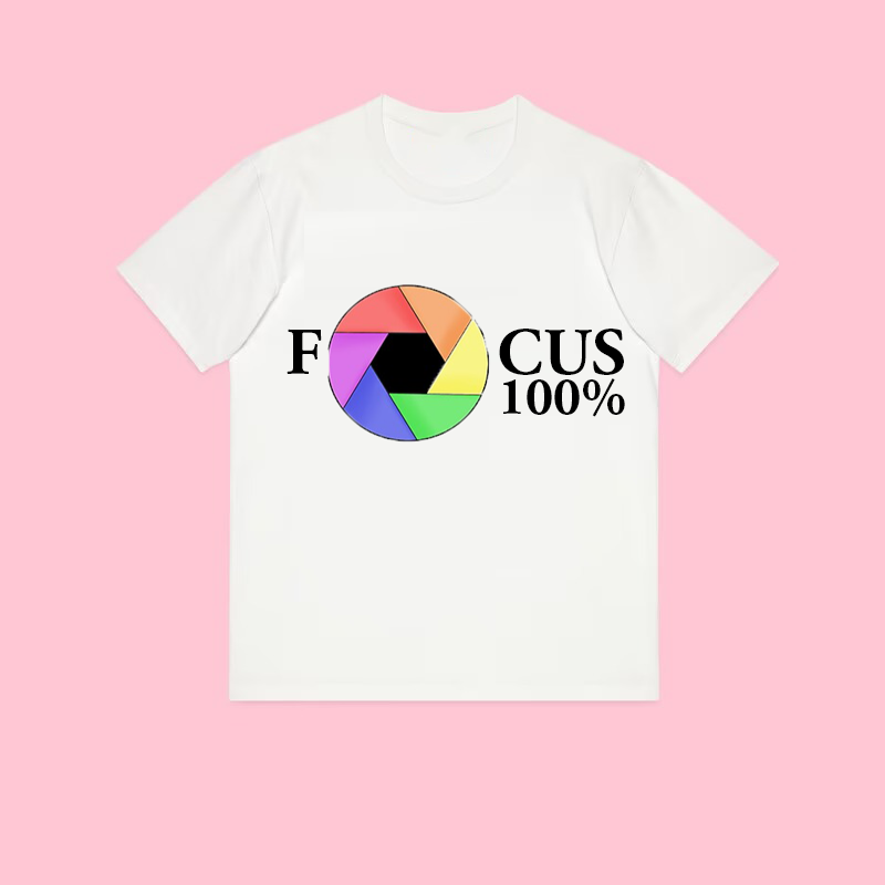 100% focus Unisex tee