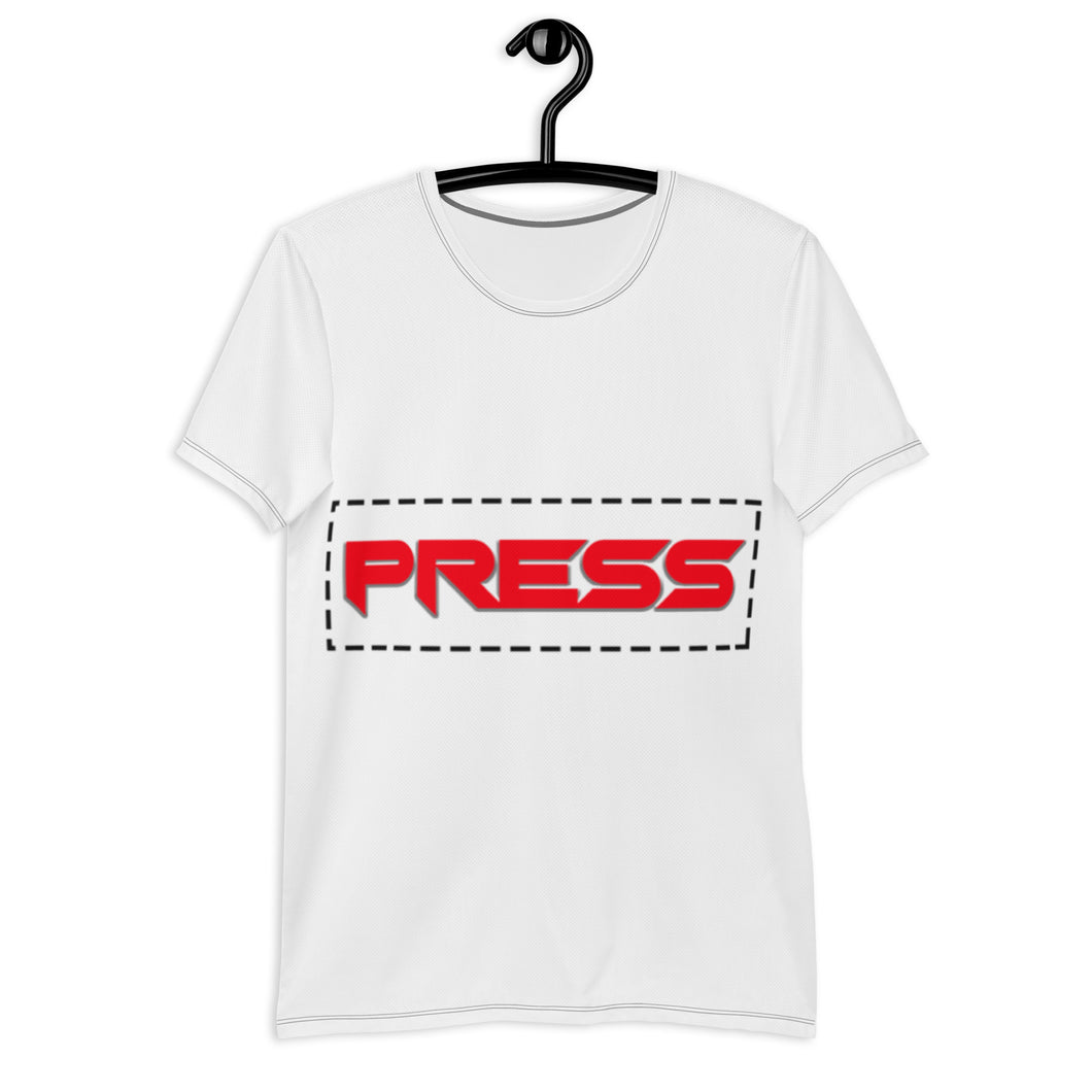 Press All-Over Print Men's Athletic T-shirt