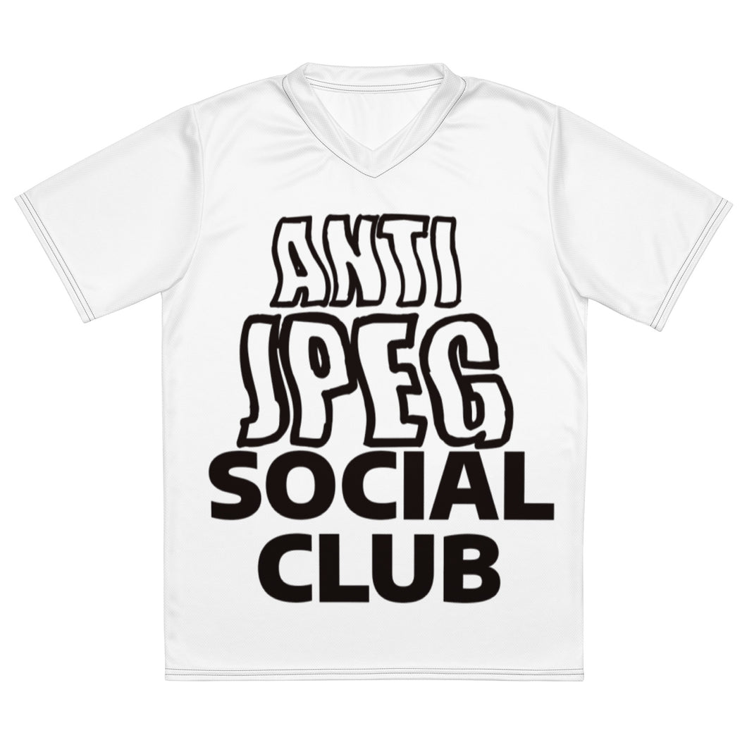 Anti Jpeg social club Recycled unisex sports jersey