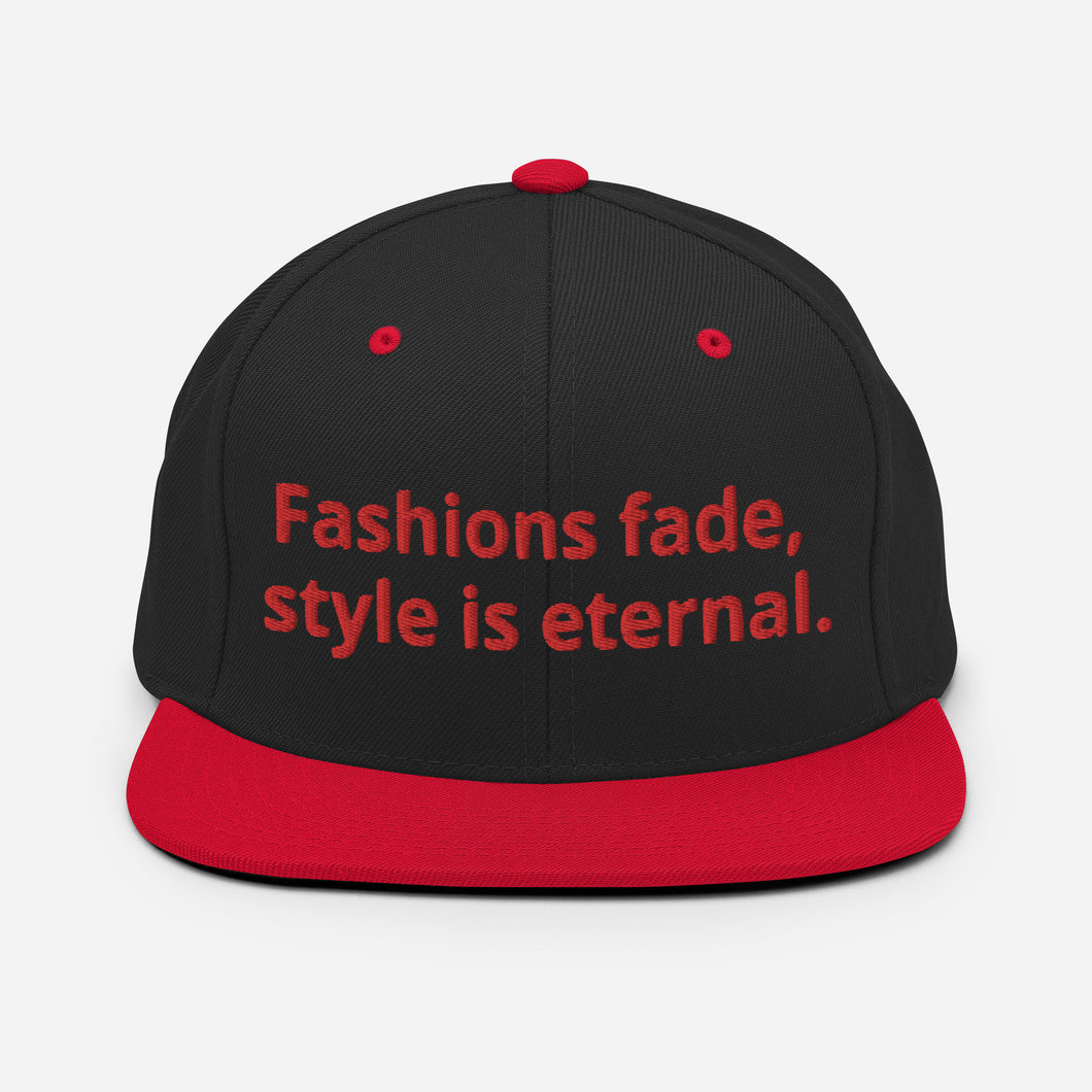 Fashion fade Snapback Hat