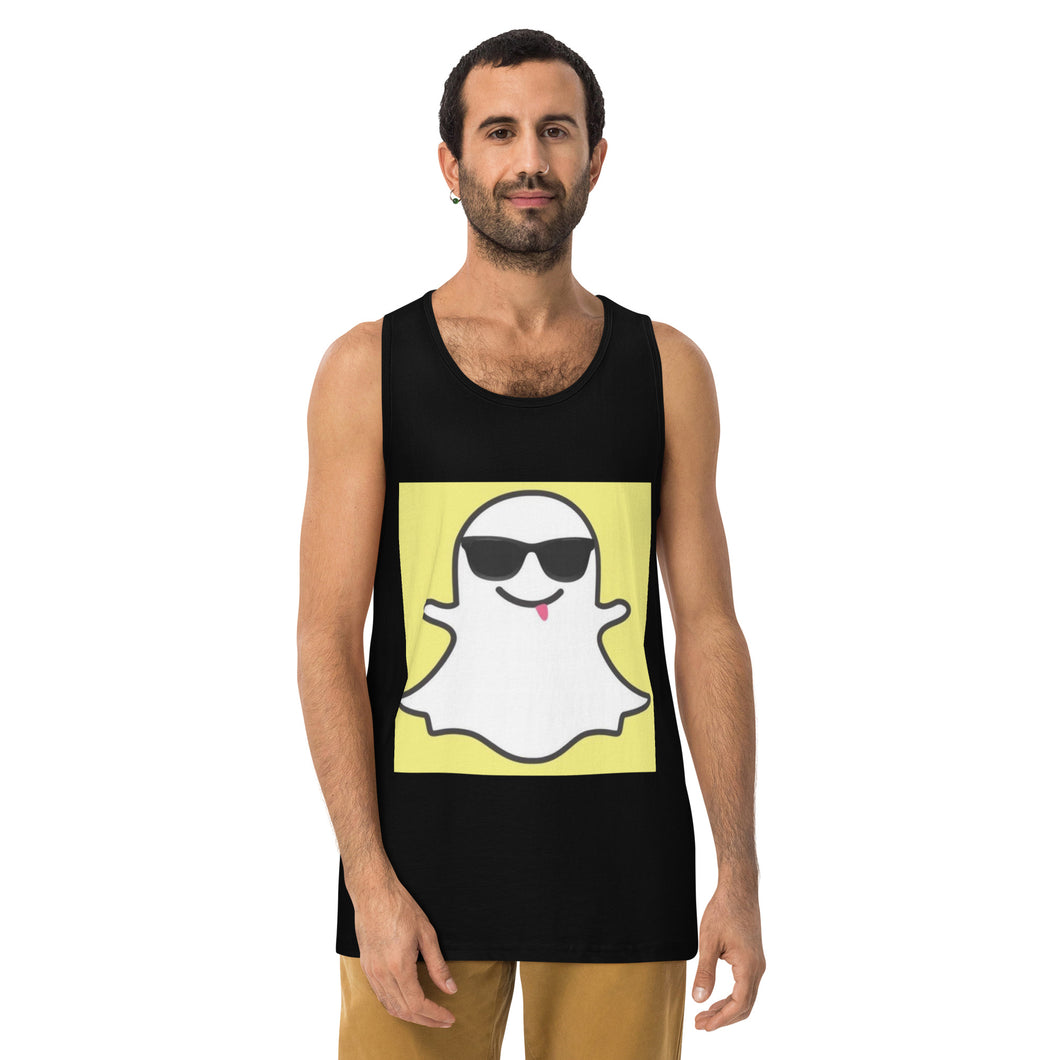 Flawless Snapchat Men’s premium tank top