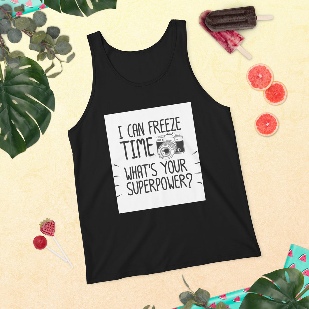 Time freeze superpower  Unisex Tank Top