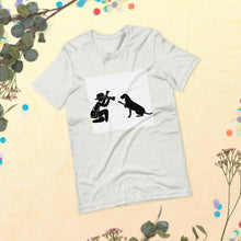 Load image into Gallery viewer, The Cameraman and the dog Unisex t-shirt
