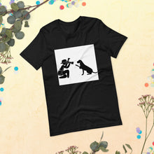 Load image into Gallery viewer, The Cameraman and the dog Unisex t-shirt
