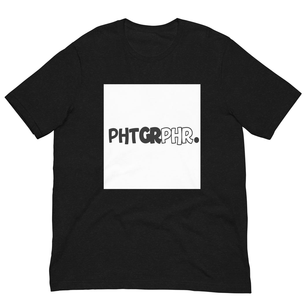 Phtgrphr Unisex t-shirt