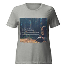 Load image into Gallery viewer, Courage Flawless Women’s relaxed tri-blend t-shirt
